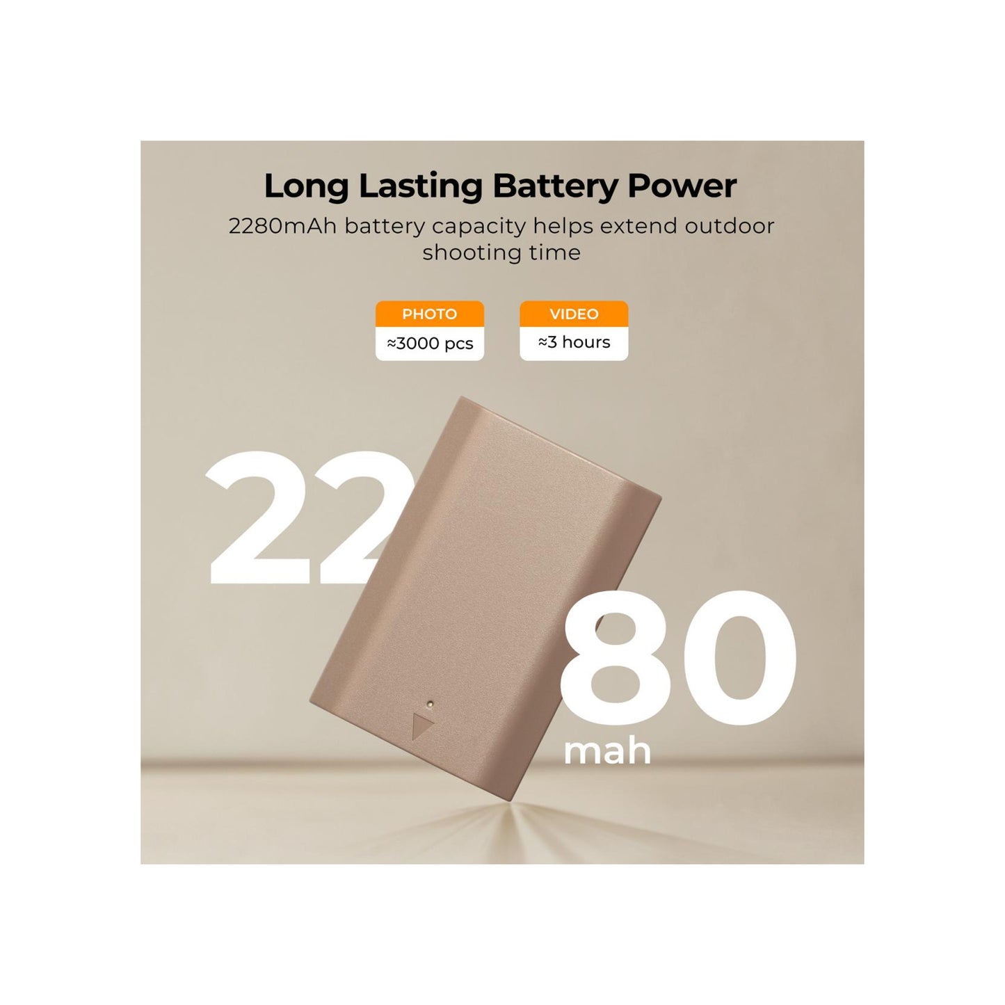 K&F Concept NP-FZ100 2280mAh USB-C Battery for Sony Cameras – KF28.0023