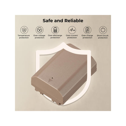 K&F Concept NP-FZ100 2280mAh USB-C Battery for Sony Cameras – KF28.0023