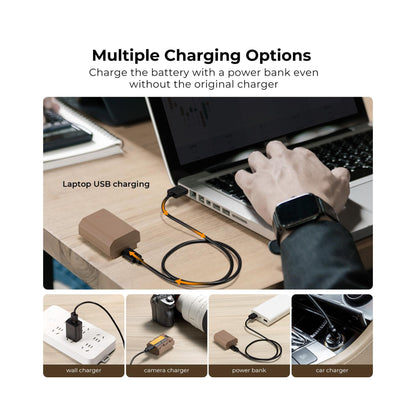 K&F Concept NP-FZ100 2280mAh USB-C Battery for Sony Cameras – KF28.0023