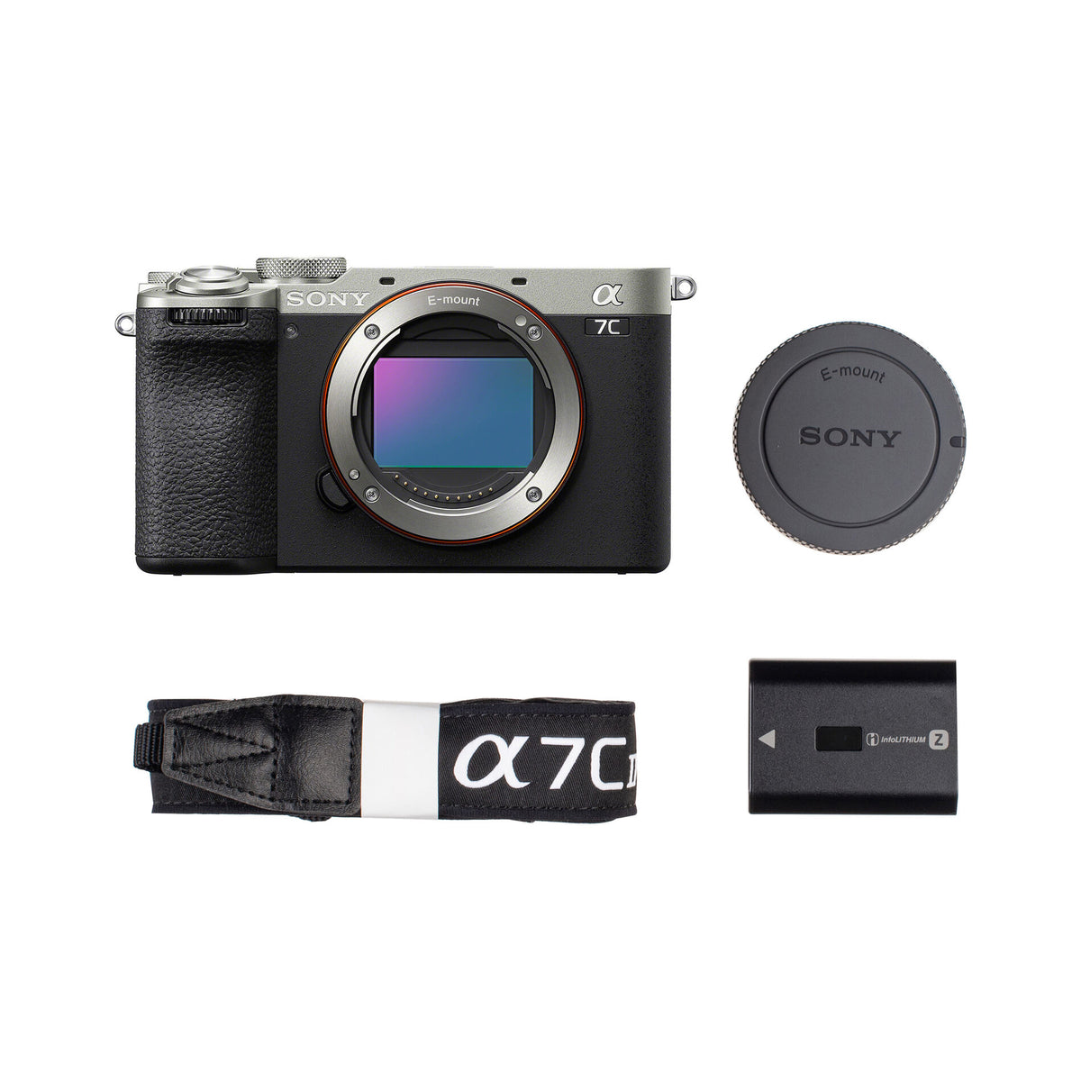 SONY a7C II Mirrorless Camera Body Only (Silver)
