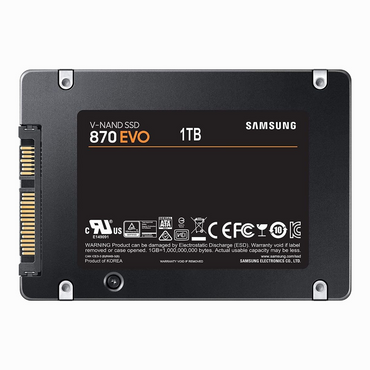 Samsung 870 EVO 1TB SSD SATA III 2.5 inch (MZ-77E1T0BW)