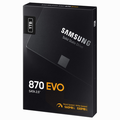 Samsung 870 EVO 1TB SSD SATA III 2.5 inch (MZ-77E1T0BW)