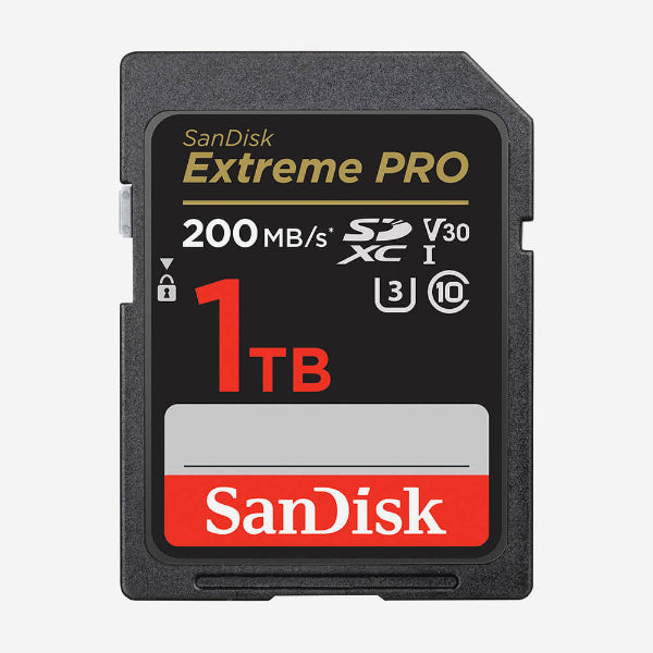 SanDisk Extreme PRO 1TB 200mb/s UHS-I SDXC Memory Card