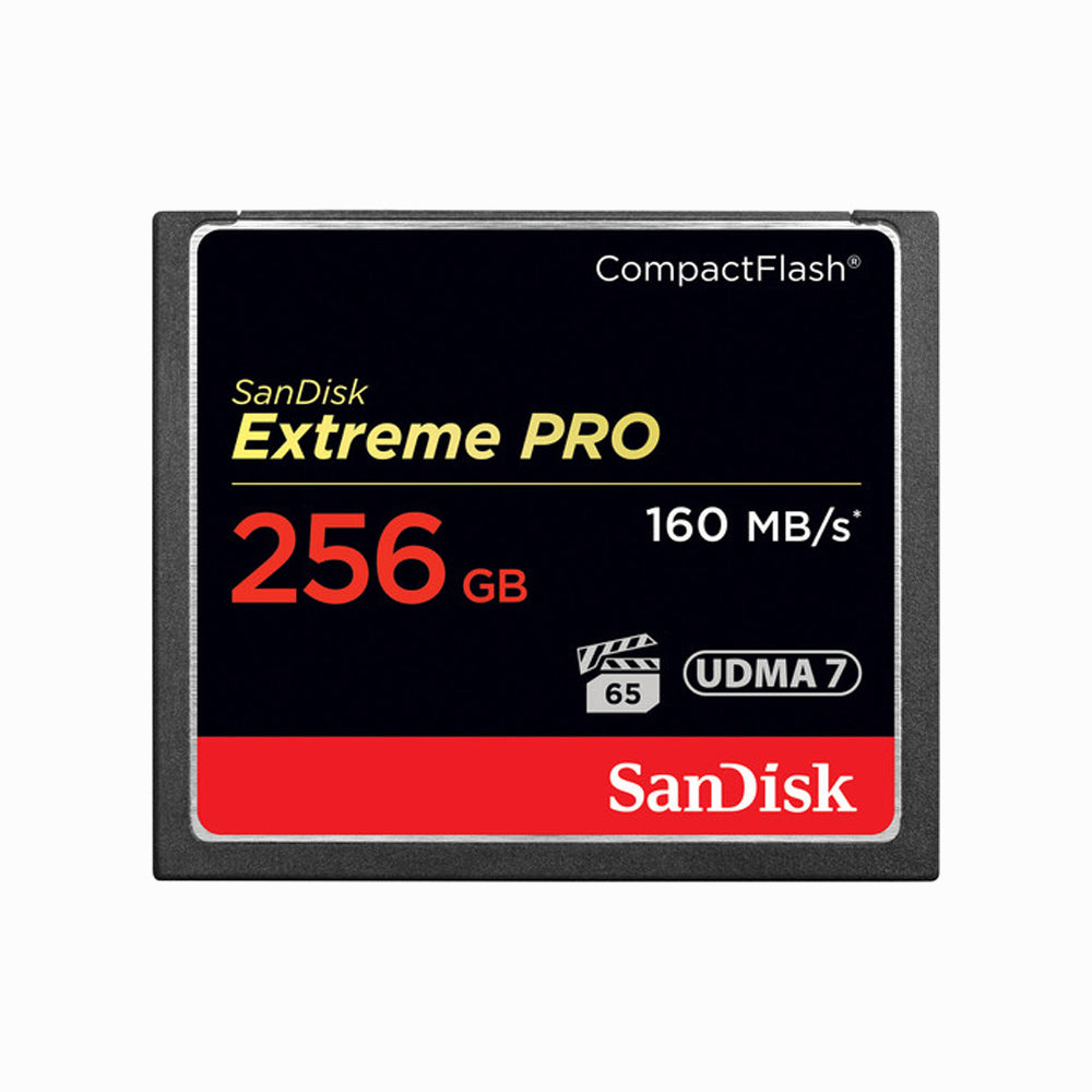 SanDisk Extreme Pro 256GB  CompactFlash Memory Card (160MB/s)SDCFXPS-256G