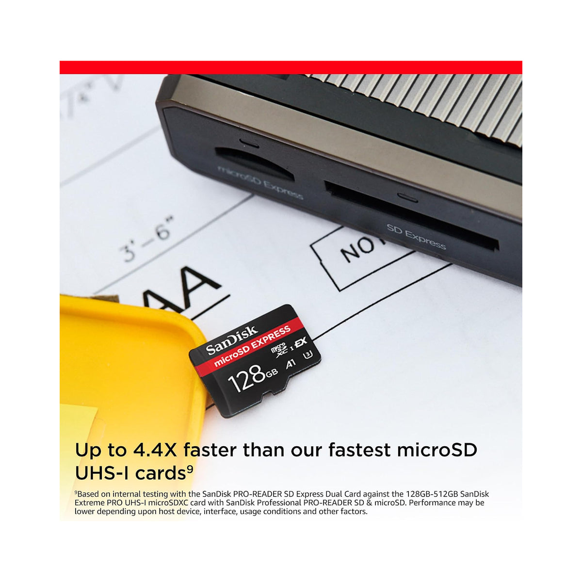 SanDisk 128GB microSDXC Express 880MB/s-SDSQXFN-128G-GN4NN
