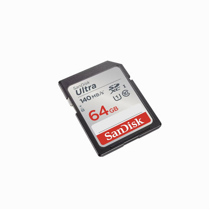 SanDisk 64GB Ultra UHS-I SDXC Memory Card 140MB/s Class 10