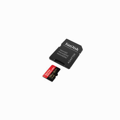 SanDisk Extreme PRO 128GB microSDXC UHS-I Memory Card | 200MB/s Read | V30 U3 A2 | SDSQXCD