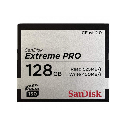 SANDISK EXTREME PRO 128GB 525MB/S CFAST2.0 CARD(SDCFSP-128G )