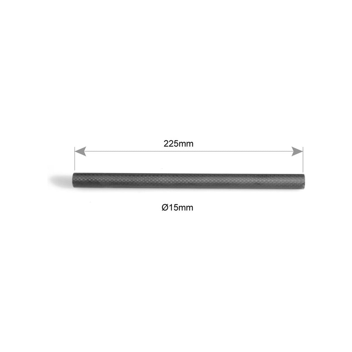 SmallRig 15mm Carbon Fiber Rod Set (9") 1690