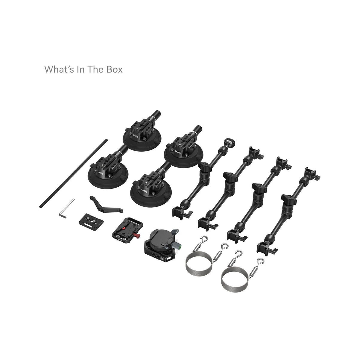 SmallRig 3565B SC-15K 4-Arm Suction Cup Camera Mount Kit