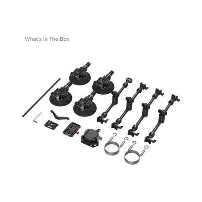 SmallRig 3565B SC-15K 4-Arm Suction Cup Camera Mount Kit