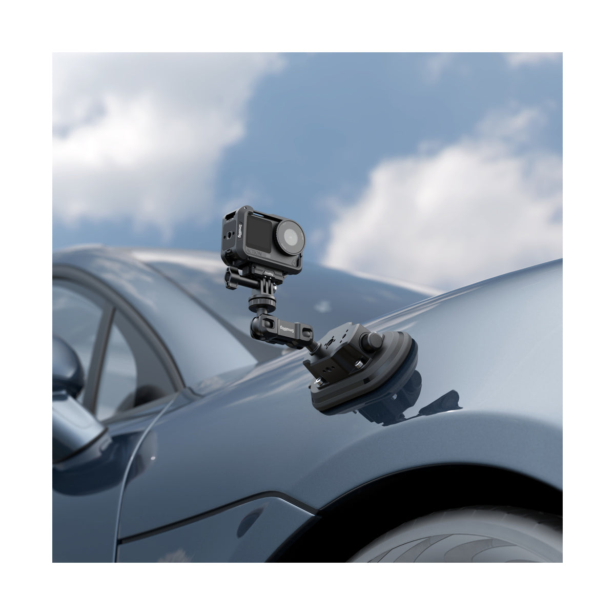 SmallRig 3x6" Car Suction Support for Action Cameras-5842