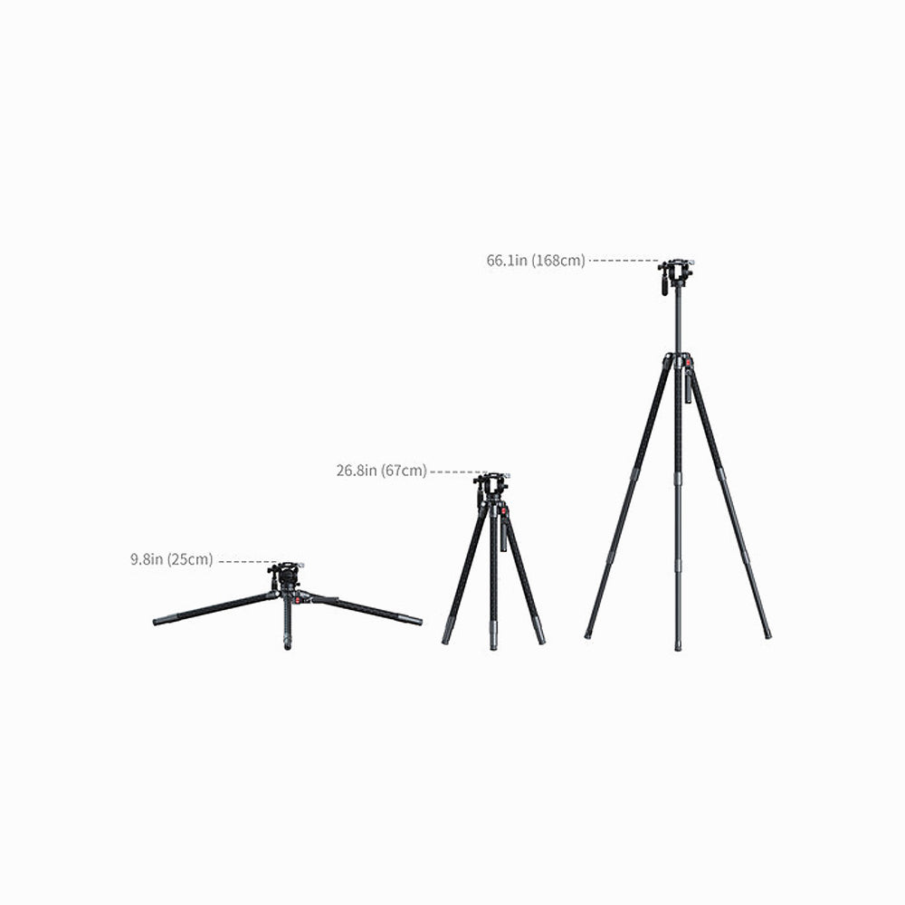 SmallRig 5305 x Potato Jet TRIBEX SE Hydraulic Tripod