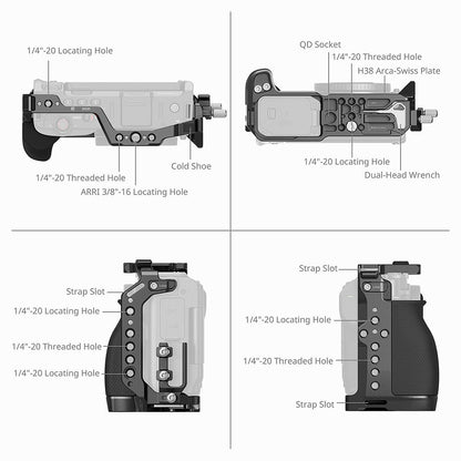 SmallRig 5468 Advanced Camera Cage Kit for Nikon ZR
