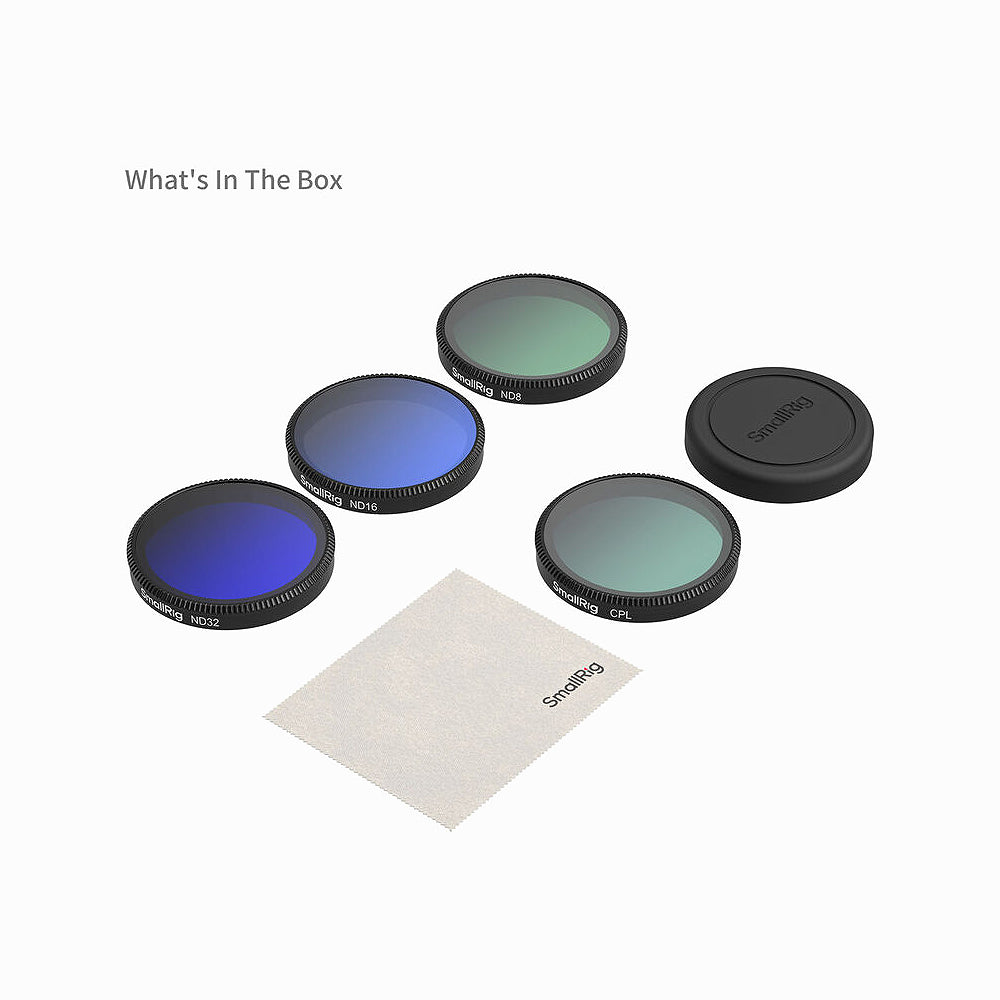 SmallRig  5895 ND Filter Kit for DJI Osmo Action 6(Set of 4)