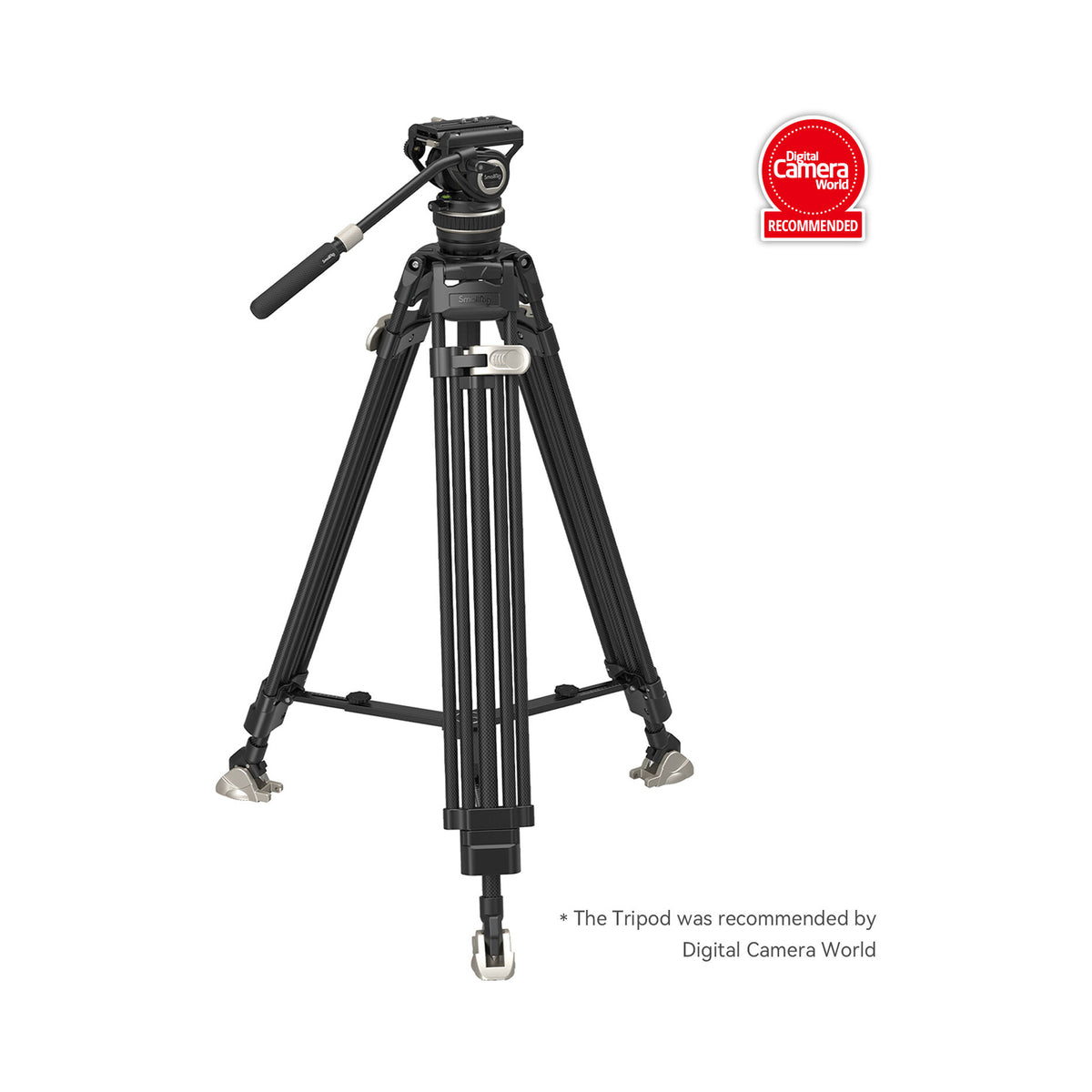 SmallRig AD-100 FreeBlazer Heavy-Duty Carbon Fiber Tripod System-3989