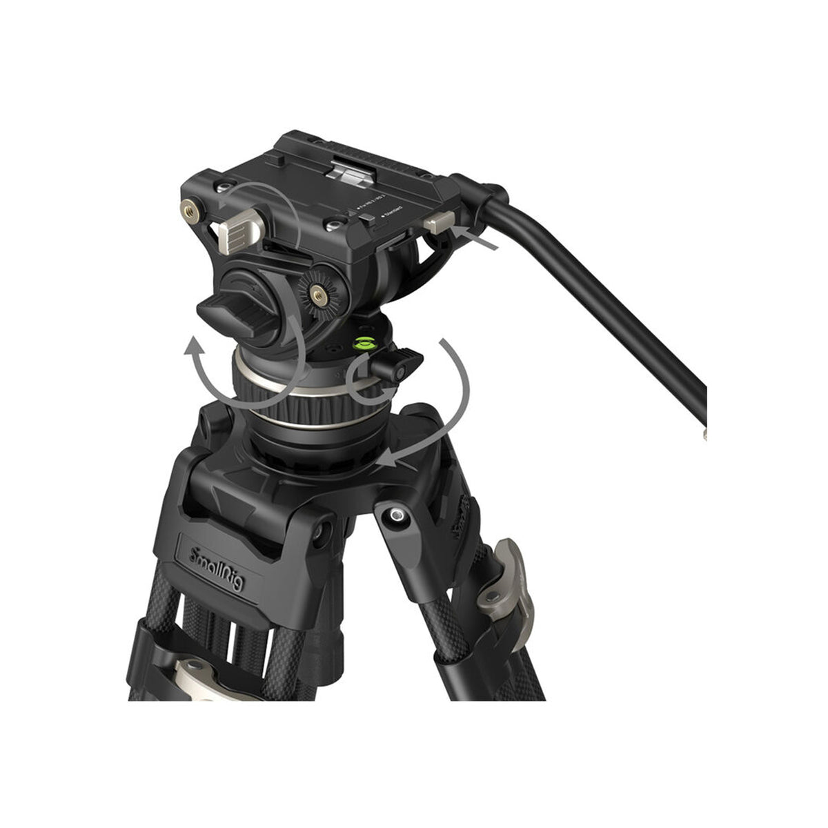 SmallRig AD-100 FreeBlazer Heavy-Duty Carbon Fiber Tripod System-3989