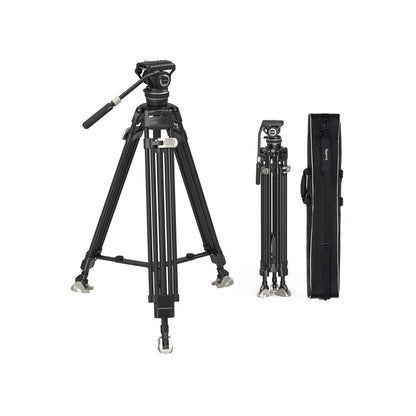 SmallRig AD-100 FreeBlazer Heavy-Duty Carbon Fiber Tripod System-3989