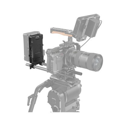 SmallRig Advanced V-Mount Battery Mount Plate with Dual 15mm Rod Clamp 3203B
