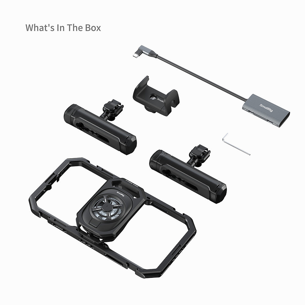 SmallRig All-in-One Thermal Live Streaming & Filming Handheld Phone Cage Kit 5276