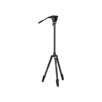 SmallRig CT210 Video Tripod with Fluid Head and Reversible Center Column-4475