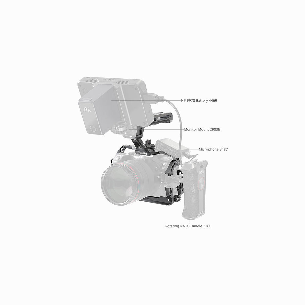 SmallRig Cage Kit for Canon EOS R6 Mark II-5197