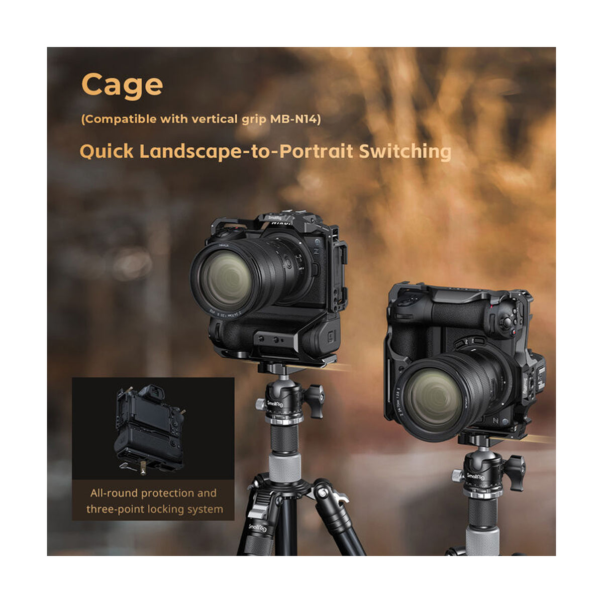 SmallRig Camera Cage Kit for Nikon Z6 III-4520