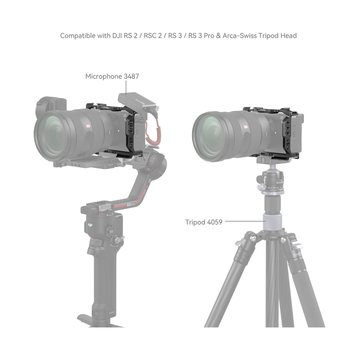 SmallRig Camera Cage Kit for Sony a7C II & a7CR-4422
