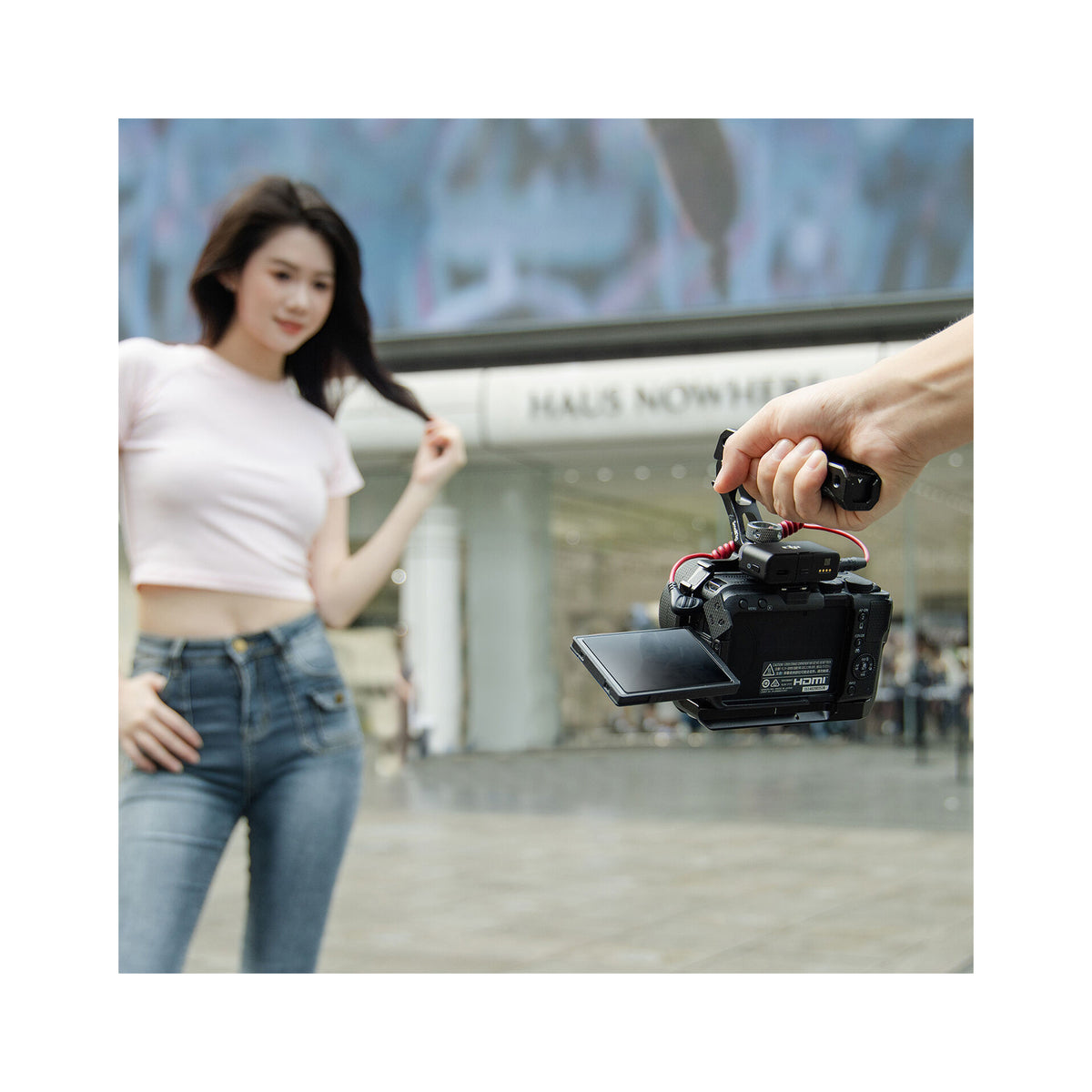 SmallRig Camera Cage for Canon EOS R50 V (Black)-5427