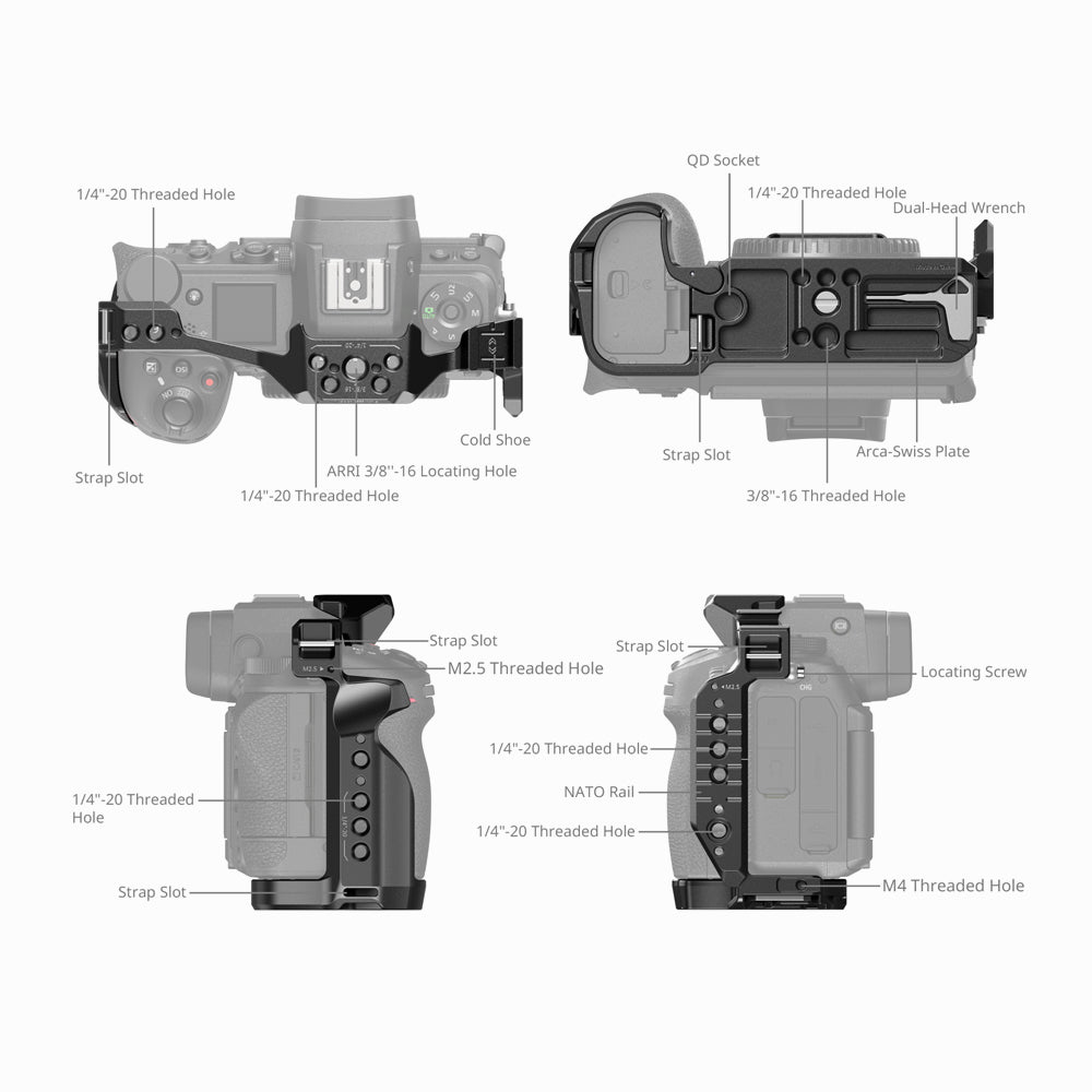 SmallRig Camera Cage for Nikon Z 6III 4519