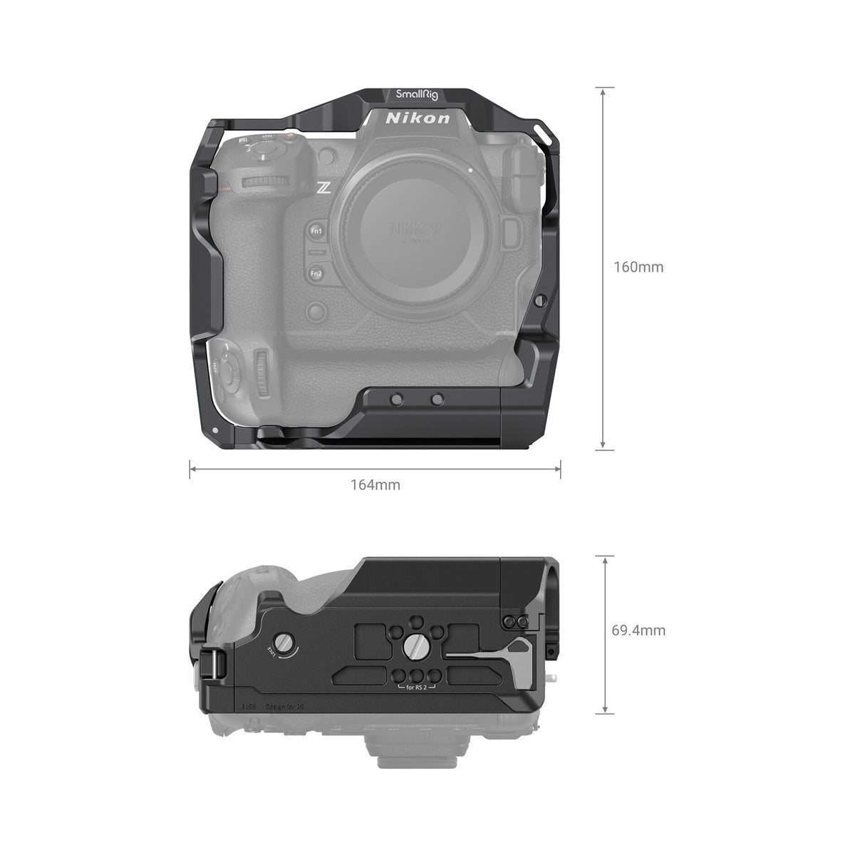 SmallRig Camera Cage for Nikon Z9-3195