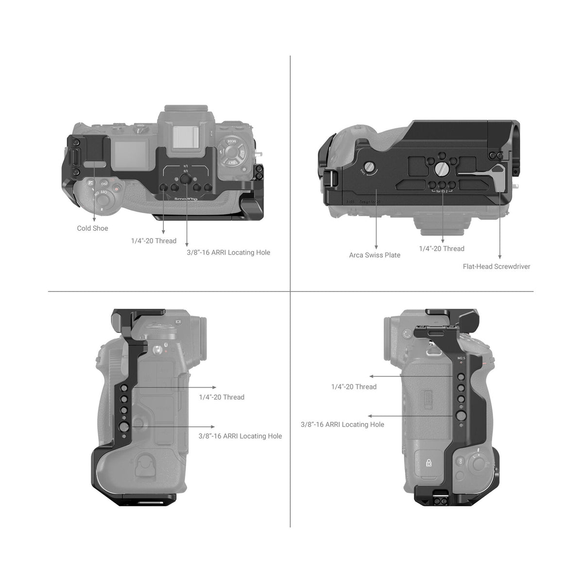 SmallRig Camera Cage for Nikon Z9-3195