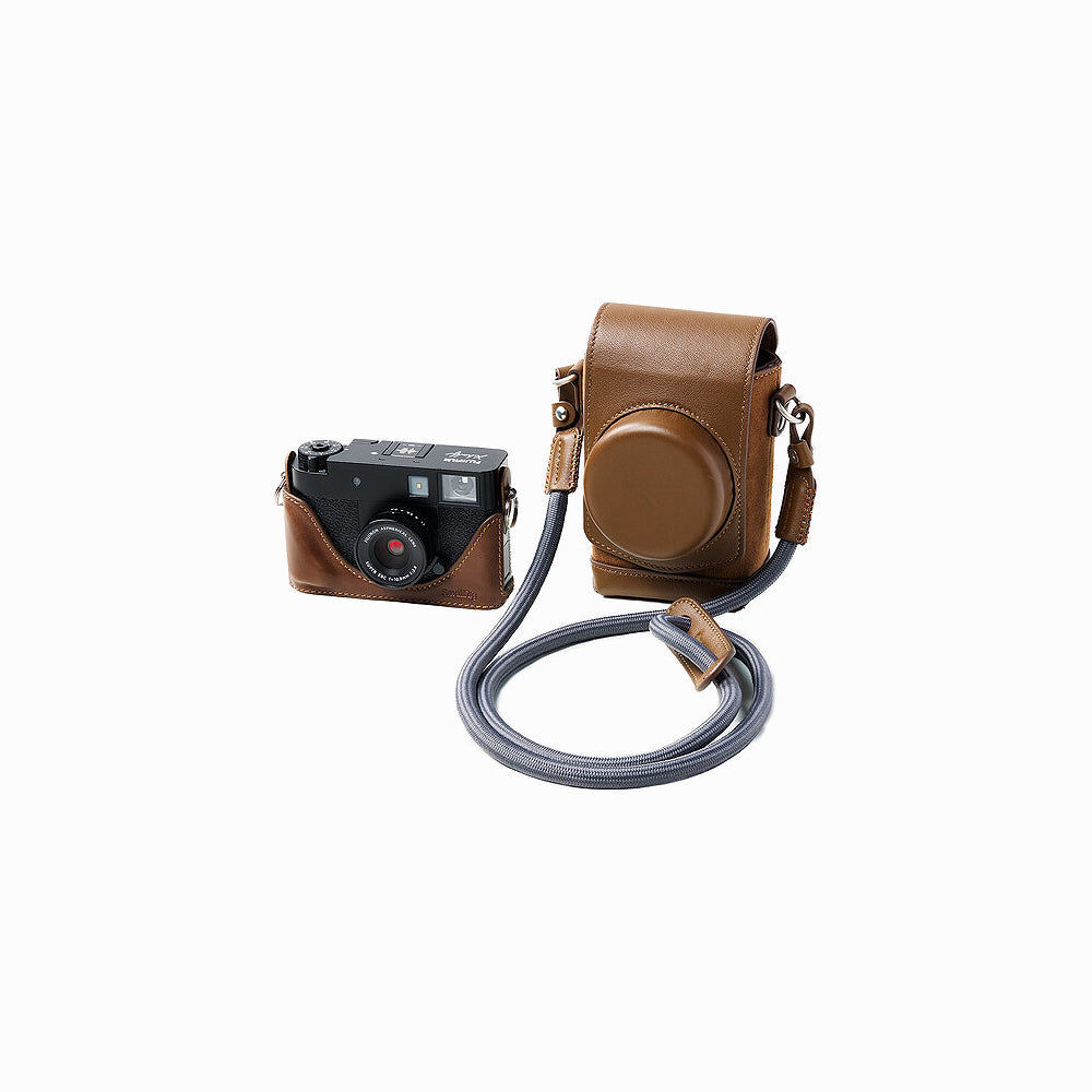 SmallRig Camera Leather Case Kit for FUJIFILM X half (Brown) 5218