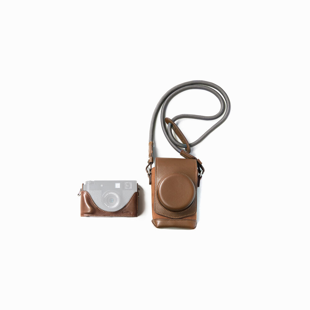 SmallRig Camera Leather Case Kit for FUJIFILM X half (Brown) 5218