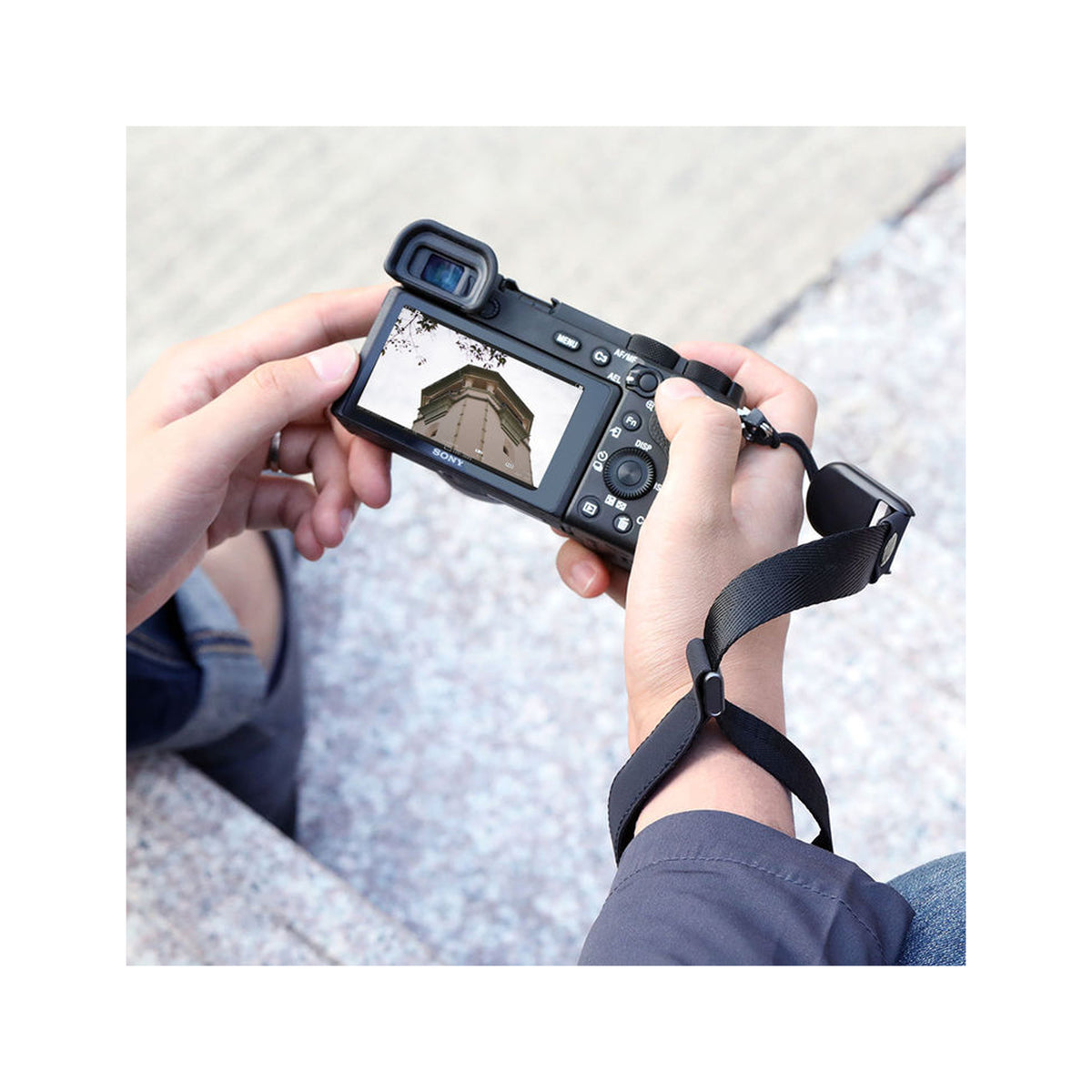 SmallRig Camera Wrist Strap (Black)-PSW2398