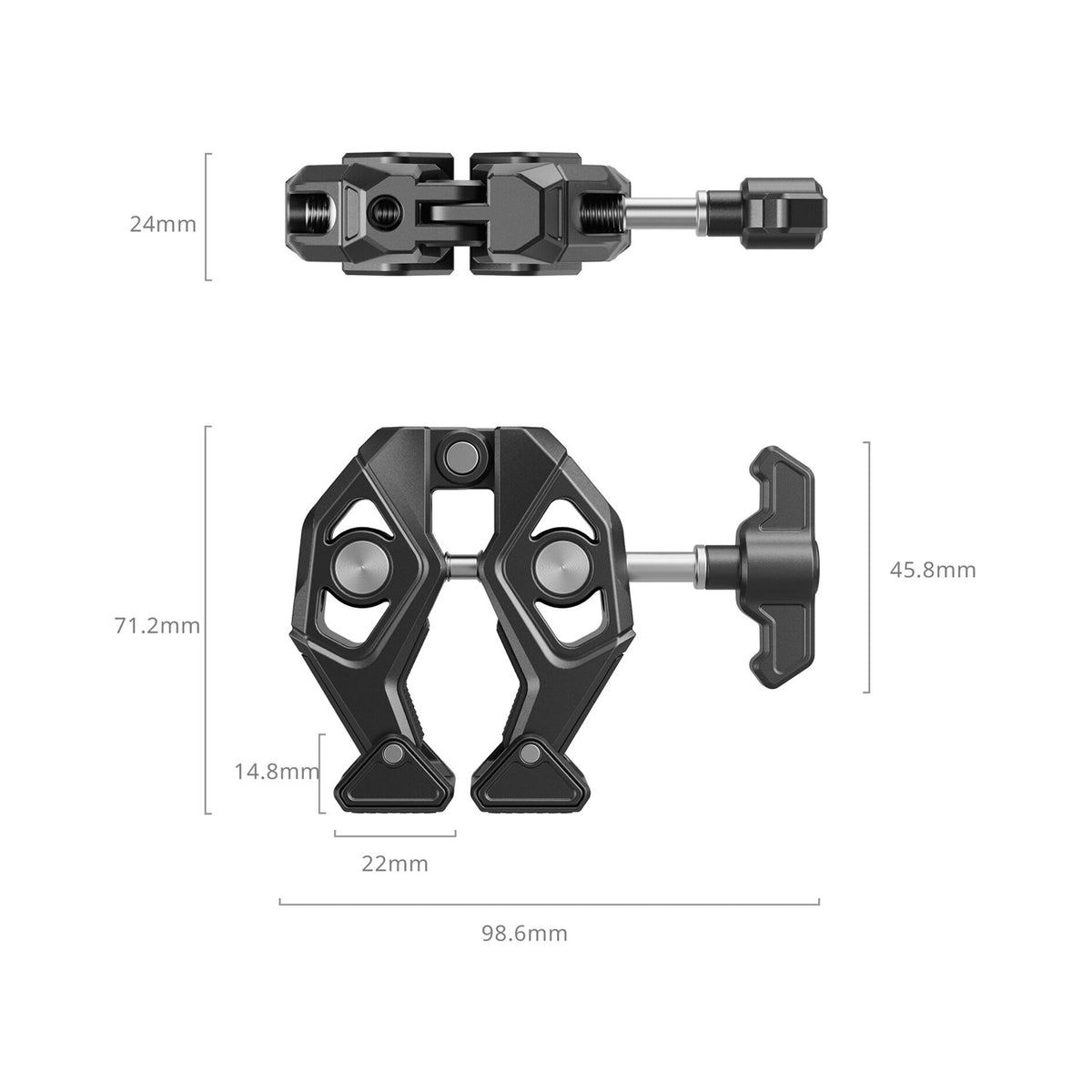 SmallRig Crab-Shaped Clamp-5319