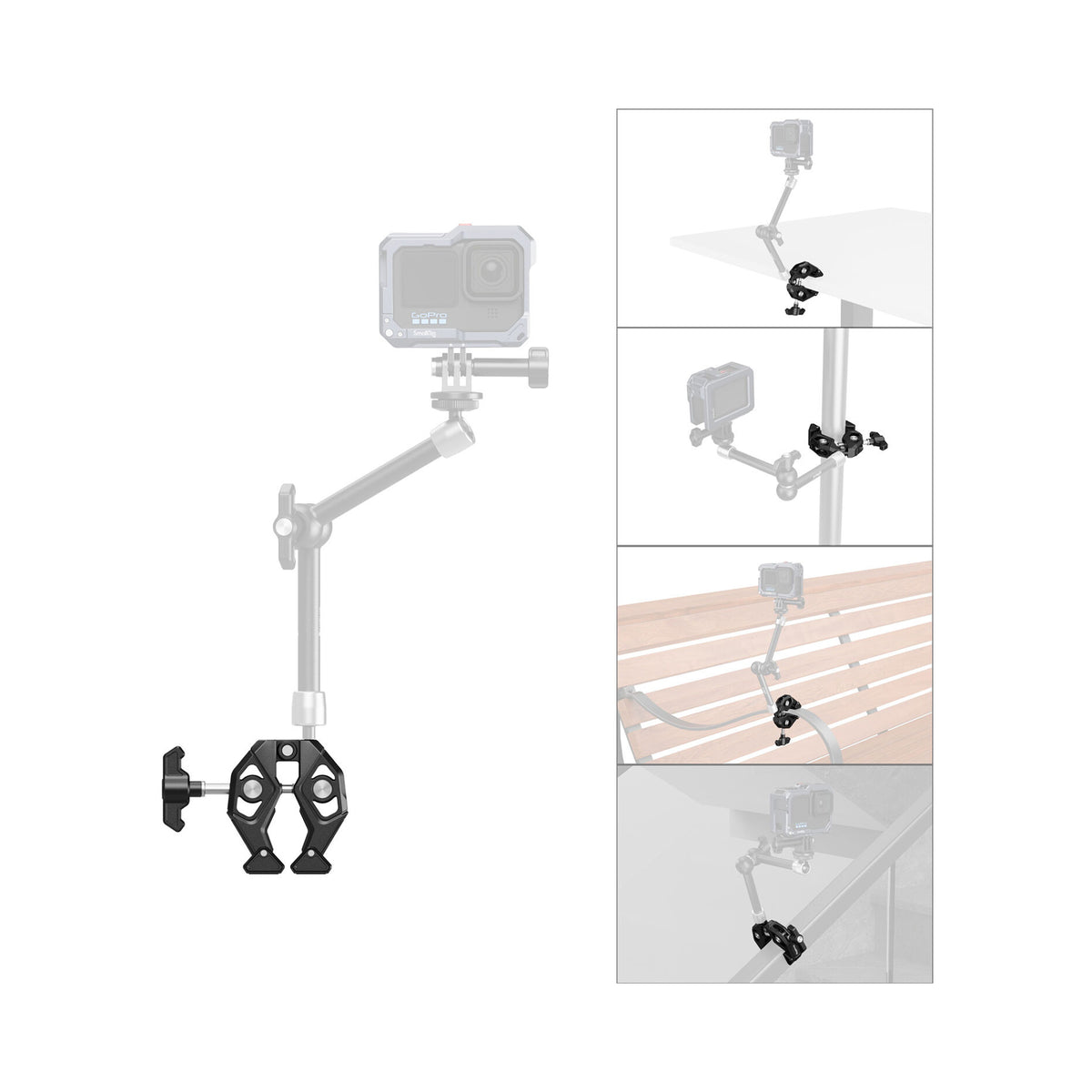 SmallRig Crab-Shaped Clamp-5319