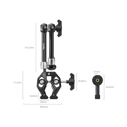 SmallRig Crab-Shaped Clamp & Magic Arm Kit – 4454