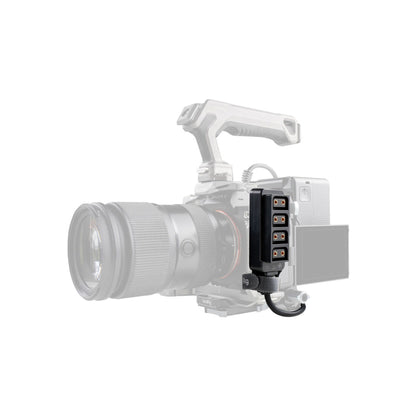 SmallRig Male D-Tap to 4-Port Female D-Tap Splitter Hub (25")-4831