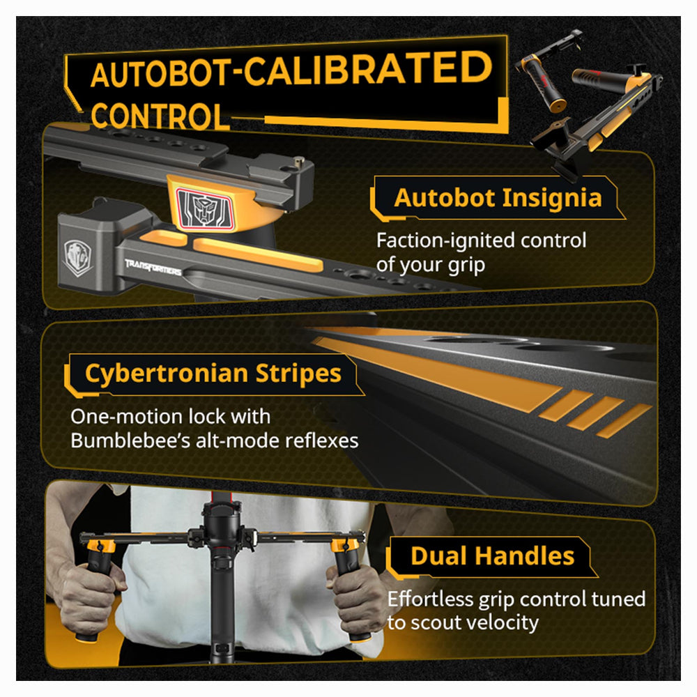 SmallRig Dual Handgrip for DJI RS 2 / RSC 2 / RS 3 / RS 3 Pro / RS 4 / RS 4 Pro / RS 5 (BumbleBee Edition) 5526