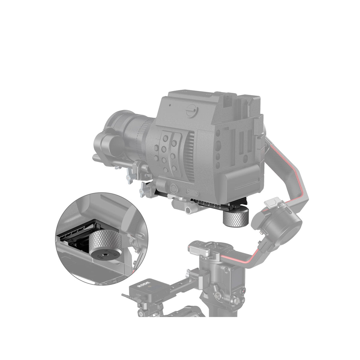 SmallRig Extended Quick Release Plate for DJI Gimbals -3031B