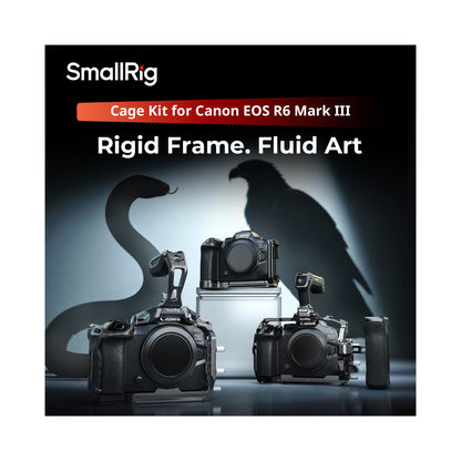 SmallRig Extension Cage Kit for Canon EOS R6 Mark III/R6 II (Black Mamba)-5960