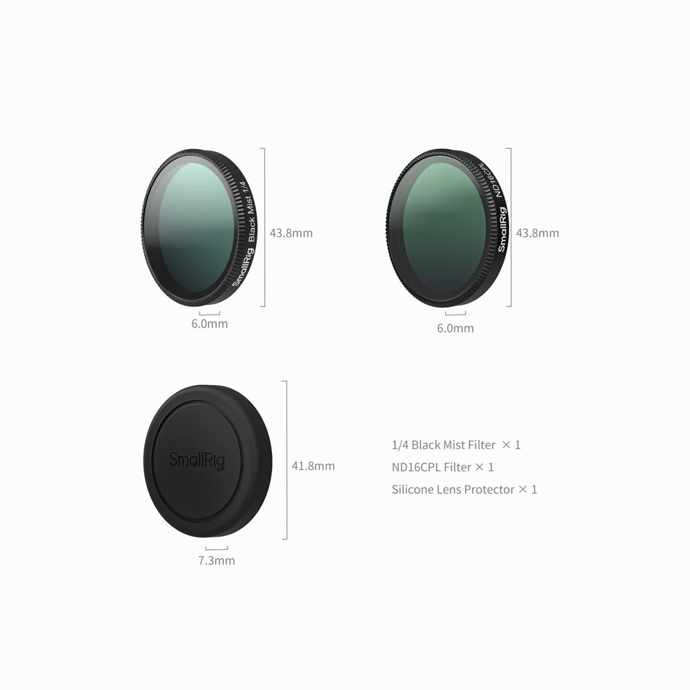 SmallRig Filter Kit for DJI Osmo Action 6 5896