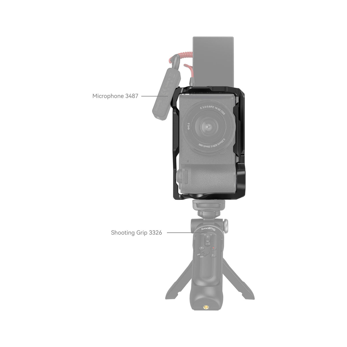 SmallRig Full Camera Cage Kit for Sony a6700-4336
