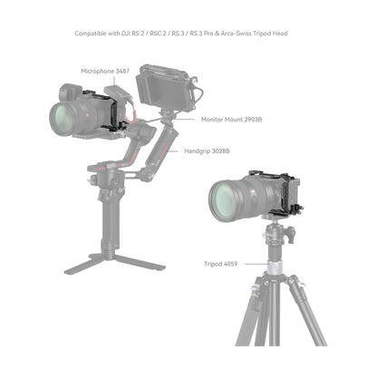 SmallRig Full Camera Cage Kit for Sony a6700-4336