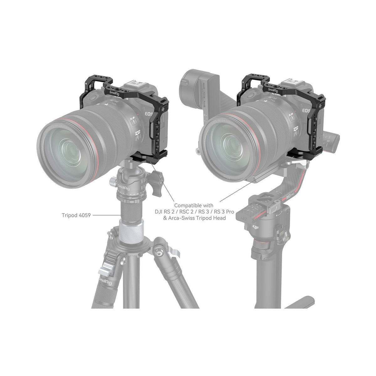 SmallRig Full Camera Cage for Canon EOS R50-4214