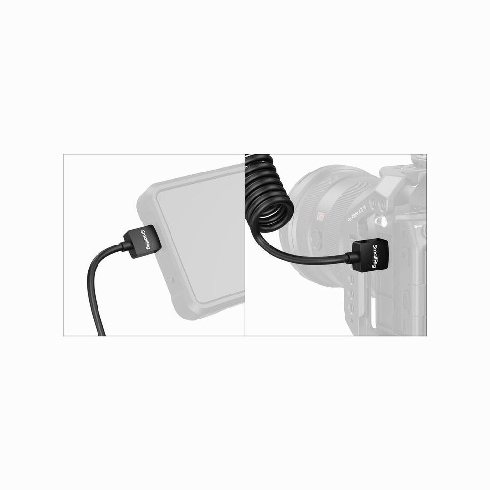 SmallRig Coiled HDMI Data Cable (A to A) 4963