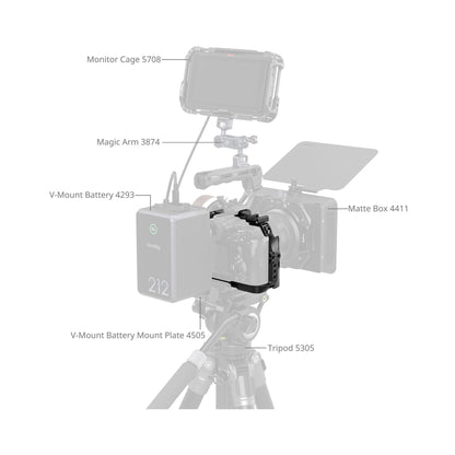 SmallRig Hawk Lock Camera Cage Kit for Sony A7R VI Full Cage-6702