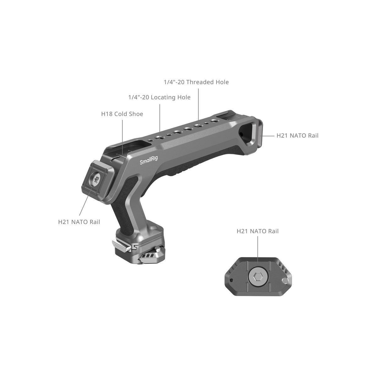 SmallRig HawkLock H21 Quick Release Top Handle Kit 4483