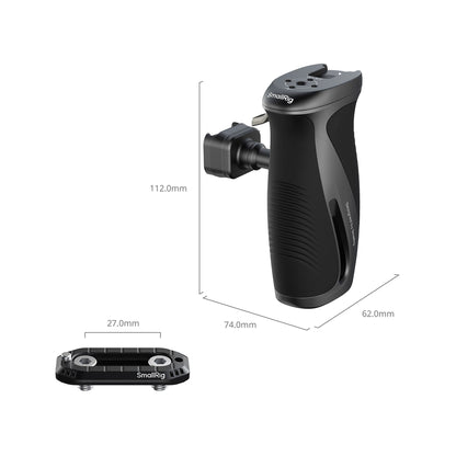 SmallRig HawkLock H21 Rotating Side Handle with Quick Release NATO Clamp – 6405